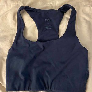 Girlfriend Collective Bra in Midnight - XS